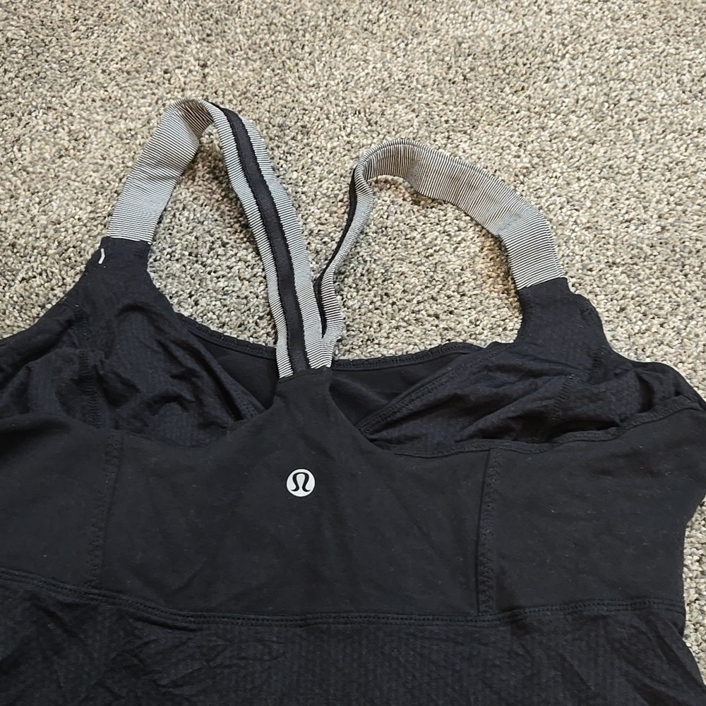 Lululemon Women Cross my heart Active Yoga Sporty Tank Top 4 - Picture 6 of 9